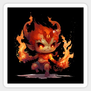 Kawaii Ifrit Sticker